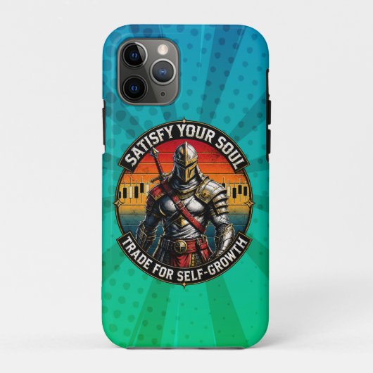 Bevredig Uw Ziel Handel Voor Zelfgroei Ridder Case-Mate iPhone Case (Achterkant)