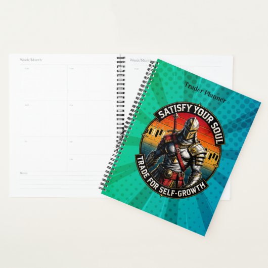 Bevredig Uw Ziel Handel voor Zelfgroei Ridder Planner (Display)
