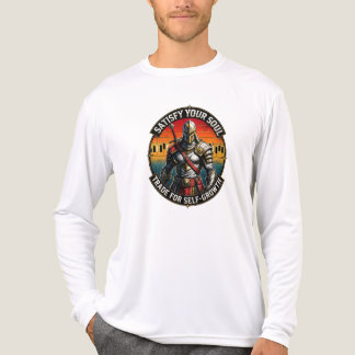 Bevredig Uw Ziel Handel Voor Zelfgroei Ridder Tri-Blend Shirt