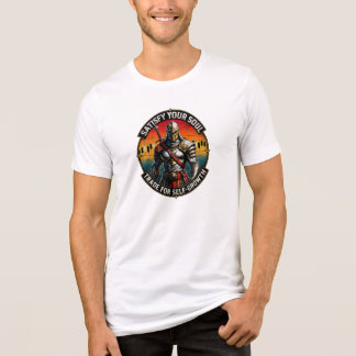 Bevredig Uw Ziel Handel Voor Zelfgroei Ridder Tri-Blend Shirt