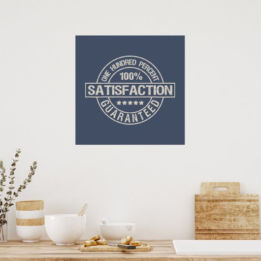 BEVREDIGENDE AANgepaste poster (Keuken)