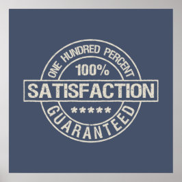 BEVREDIGENDE AANgepaste poster