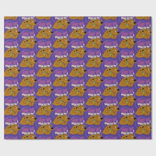 Bevriesde Scooby-Doo Cadeaupapier (Vlak)