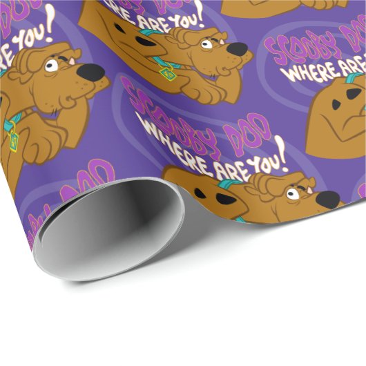 Bevriesde Scooby-Doo Cadeaupapier (Rol Hoek)