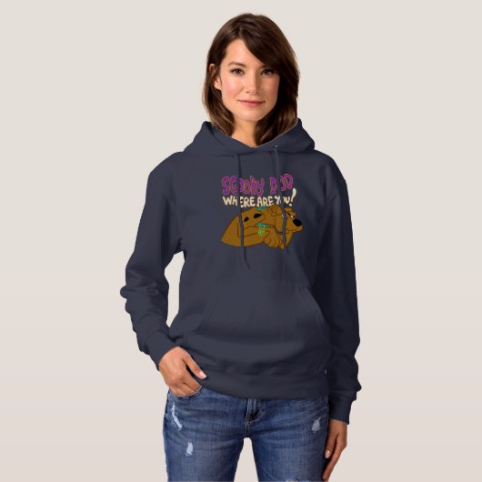 Bevriesde Scooby-Doo Hoodie (Voorkant volledig)