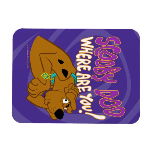 Bevriesde Scooby-Doo Magneet (Horizontaal)