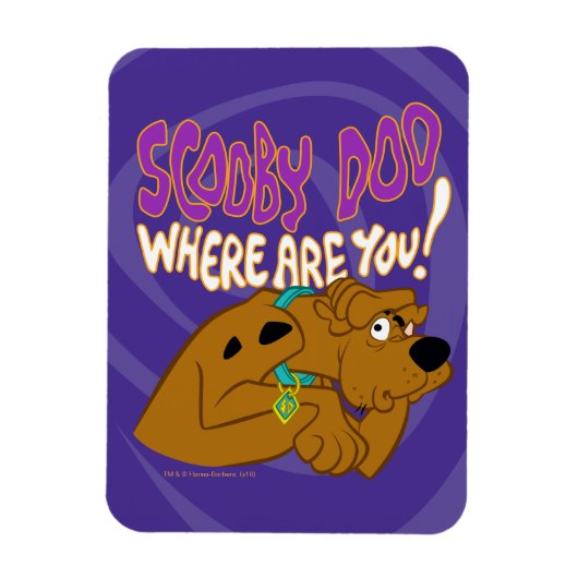 Bevriesde Scooby-Doo Magneet (Verticaal)