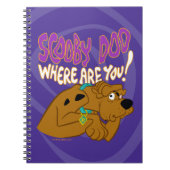 Bevriesde Scooby-Doo Notitieboek (Voorkant)