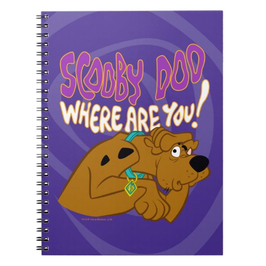Bevriesde Scooby-Doo Notitieboek (Voorkant)