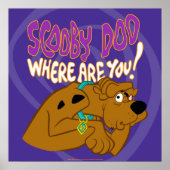 Bevriesde Scooby-Doo Poster (Voorkant)