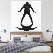 Bevriezen! Canvas Afdruk (Insitu (Slaapkamer))