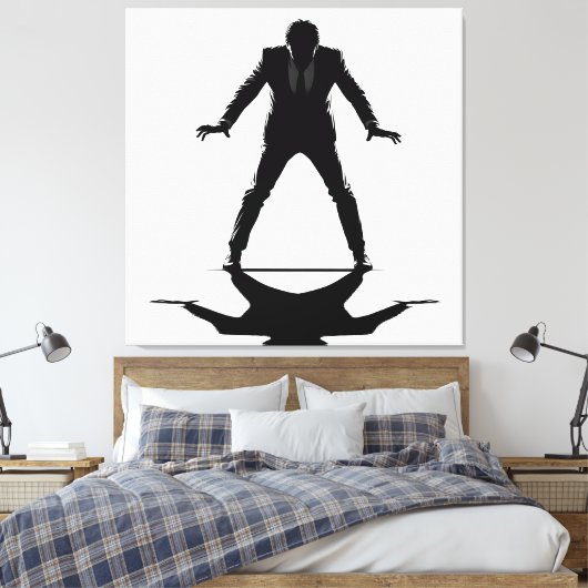 Bevriezen! Canvas Afdruk (Insitu (Slaapkamer))