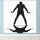 Bevriezen! Canvas Afdruk (Insitu (Houten vloer))