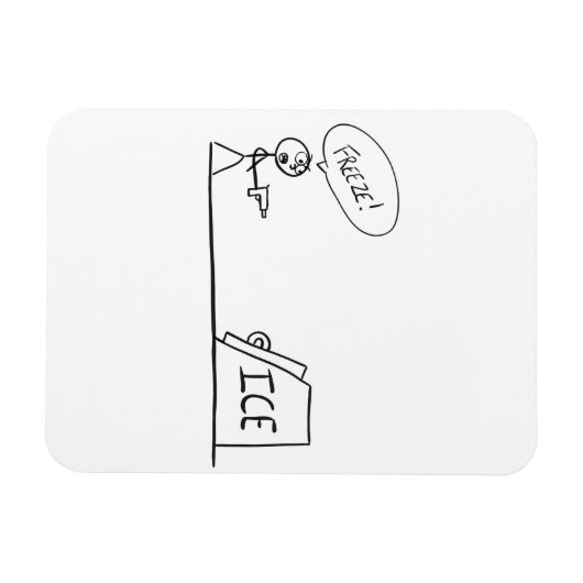 BEVRIEZEN! MAGNEET (Horizontaal)