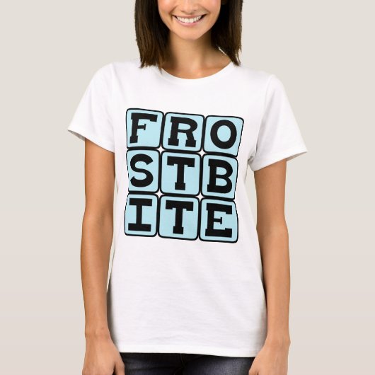 Bevriezing, bevriezing t-shirt (Voorkant)