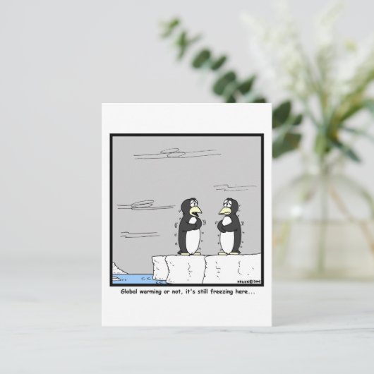 Bevriezing Briefkaart (Staand voorkant)