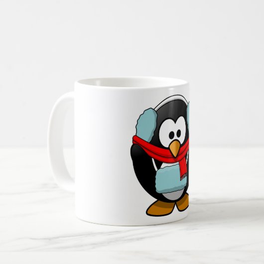 Bevriezing Penguin Mok (Voorkant links)