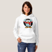 Bevriezing Penguin Vrouwen Hoodie (Voorkant volledig)