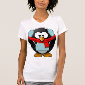 Bevriezing Penguin Vrouwen T-shirt (Voorkant)