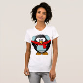 Bevriezing Penguin Vrouwen T-shirt (Voorkant volledig)