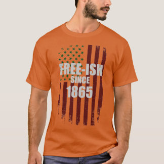 Bevriezing sinds 1865 van de afrikaanse Amerikaans T-shirt