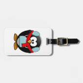 Bevriezing van pinguïn Bagagelabels (Voorkant horizontaal)