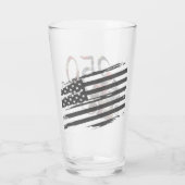 Bevrijd 250 jaar Amerikaanse dromen Glas (Achterkant)