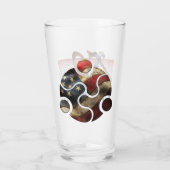 Bevrijd 250 jaar Amerikaanse dromen Glas (Achterkant)