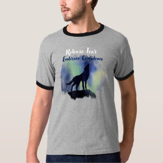 Bevrijd angst, omarm vertrouwen t-shirt