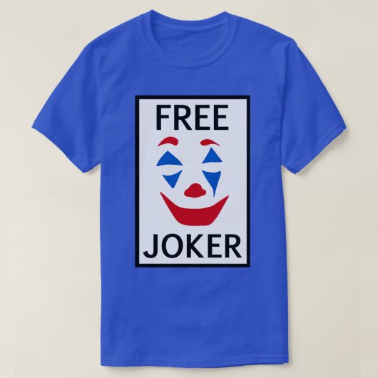 Bevrijd de clown t-shirt (Design voorkant)