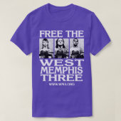 Bevrijd het West Memphis 3 TShirt (Design voorkant)