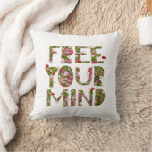 Bevrijd je geest kussen (Deken)