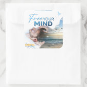 Bevrijd je geest Sticker (Tas)