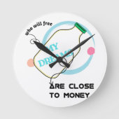 Bevrijd mijn dromen ronde klok (Voorkant)