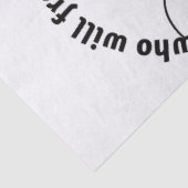 Bevrijd mijn dromen tissuepapier (Detail)