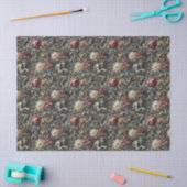 Bevrijd ons van decadentie - Gothic Floral Design Tissuepapier (Craft)