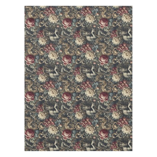 Bevrijd ons van decadentie - Gothic Large Pattern Tafelkleed (Voorkant)