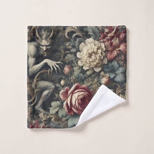 Bevrijd ons van decadentie - Gotisch Victoriaans Bad Handdoek (Wasdoekje)