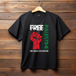 Bevrijd Palestina - Einde van de Israëlische bezet T-shirt