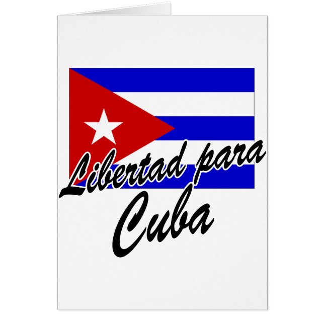 Bevrijd para Cuba! (Voorkant)
