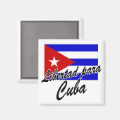 Bevrijd para Cuba! Magneet (Voorkant / Achterkant)