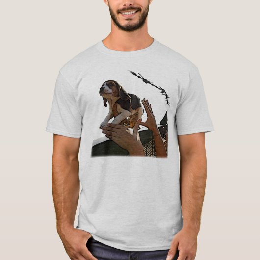 Bevrijd T-shirt van Beagle (Voorkant)
