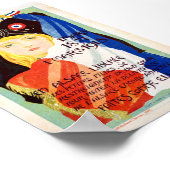 Bevrijde Elzas - Frans Poster (Hoek)