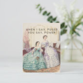 Bevrijde Songbook van de Vrouw Briefkaart (Staand voorkant)