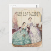 Bevrijde Songbook van de Vrouw Briefkaart (Voorkant / Achterkant)