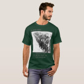 Bevrijders van het Buffalo Soldaten Leger van Cuba T-shirt (Voorkant volledig)