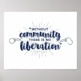 Bevrijding - 11x14 poster