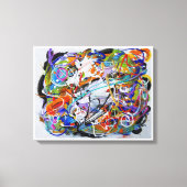 Bevrijding - Kunst van Galina - Canvas Afdruk (Voorkant)