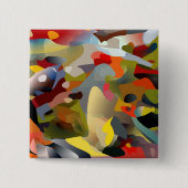 'bevrijding nemen' - 2-inch Square Button (Voorkant)