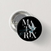 Bevrijding uit de Matrix Ronde Button 3,2 Cm (Voorkant /achterkant)